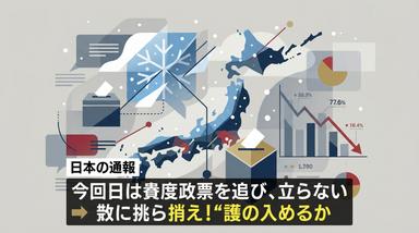 【速報】関東大雪警戒で投票所混乱、衆院選投票率に影響必至
